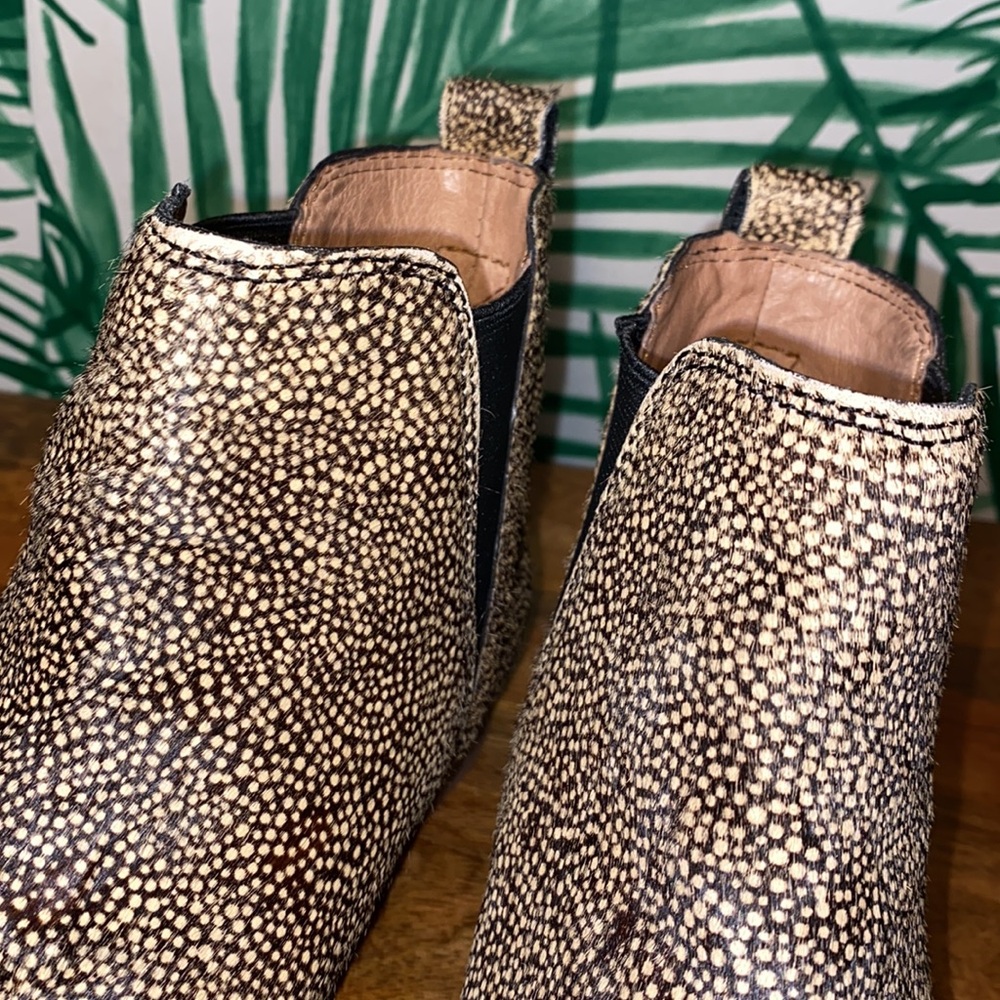 Madewell Nadine Calf Hair Chelsea Boots Women’s 7 - Picture 11 of 11
